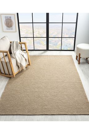 گلیم قهوه ای پلی پروپیلن Mariesse Home - کد 900141063