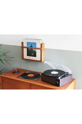 قفسه دیواری قهوه ای 35 سانتی متر inva concept - کد 900143003