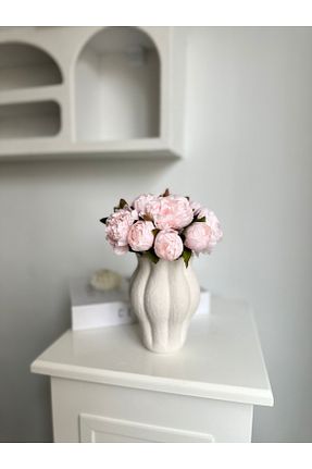 گل خشک و مصنوعی صورتی Çiçek - کد 897789327