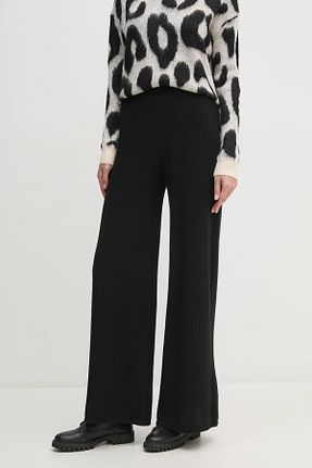 شلوار کرمگن مشکی زنانه رگولار United Colors of Benetton - کد 900138299