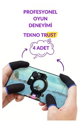 لوازم جانبی بازی موبایل مشکی teknotrust - کد 901292923
