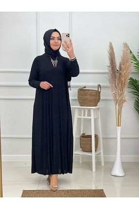 لباس حجاب مشکی زنانه Relaxed NİSUM MODA - کد 890742176