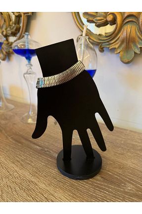 دستبند استیل (فولاد) طوسی استیل (فولاد) misstakıjewerly - کد 900161738