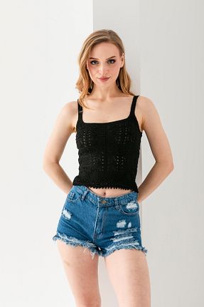 بادی مشکی زنانه یقه مربعی Wega Moda - کد 900165711
