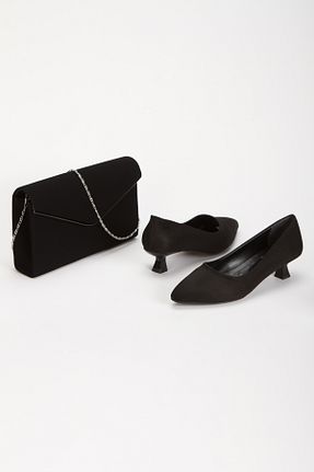 کفش مجلسی رنگی زنانه چرم مصنوعی Akçetin Moda - کد 900164000