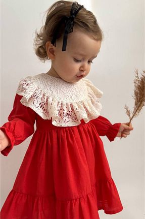 لباس قرمز بچه گانه بافتنی KETBaby - کد 901294693