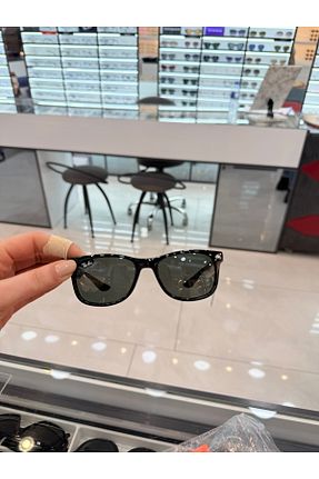 عینک آفتابی مشکی بچه گانه 48 Ray-Ban - کد 901291904
