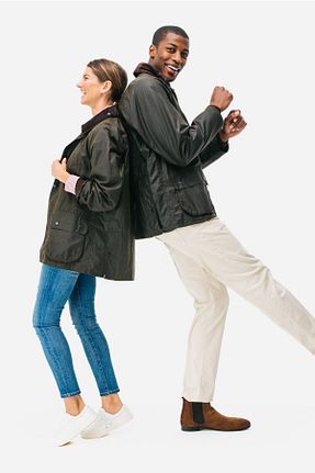 کاپشن سبز مردانه Barbour - کد 38628675