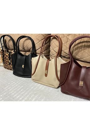 کیف دستی بژ زنانه سایز متوسط joy fashion - کد 900238453