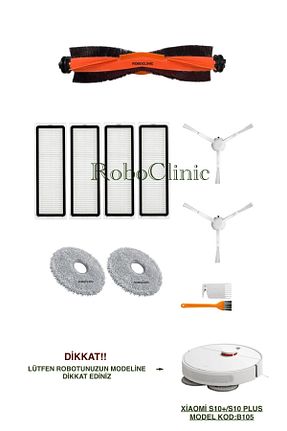 اکسسوری جاروبرقی سفید Roboclinic - کد 887515120