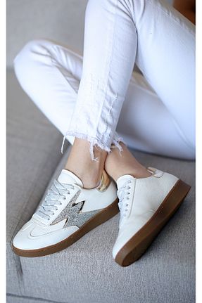 کفش اسنیکر سفید زنانه بند دار EREN SHOES BAG - کد 900268289