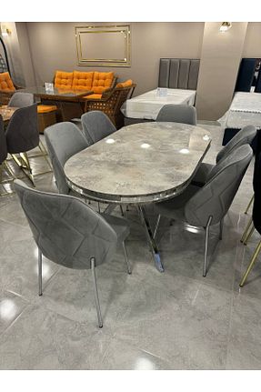 میز ناهار خوری طوسی Sabit ÜNALMIŞ - کد 900267586