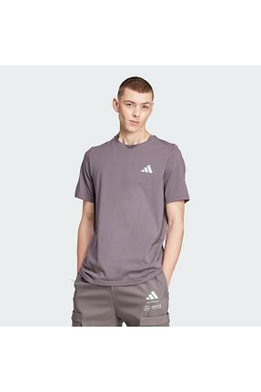 تیشرت اسپرت بنفش مردانه رگولار adidas - کد 900277636