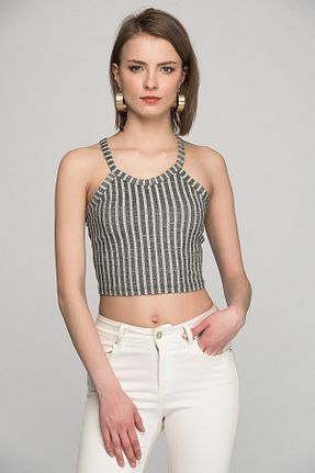 بلوز طوسی زنانه ساده Sense - کد 2289827