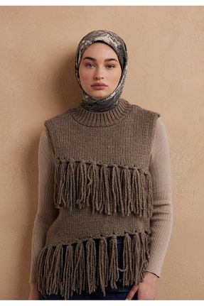 روسری طوسی مودال Fresh - کد 900290230