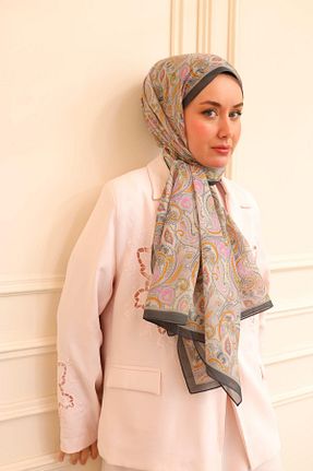 شال طوسی زنانه Silk Home - کد 899708683