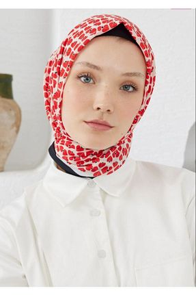 دستمال گردن قرمز زنانه پنبه ای Emproyal - کد 846434267