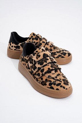 کفش اسنیکر رنگی زنانه چرم مصنوعی luvishoes - کد 900304885