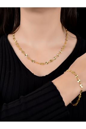 ست طلا زرد زنانه عقیق B.S. SÖYLEMEZ KUYUMCULUK VE EMLAK - کد 899730777