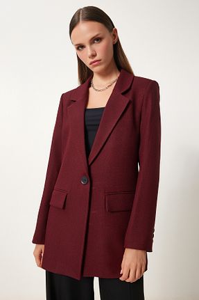 کت زرشکی زنانه Blazer Lovelyİstanbul - کد 866696086