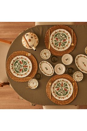 سرویس قهوه خوری قهوه ای 6 نفره Bella Maison - کد 899089323
