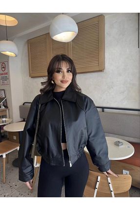 کت مشکی زنانه اورسایز MODA - کد 900384973