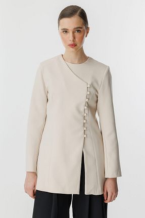 کت حجاب طوسی زنانه رگولار Hooopstore - کد 900385044