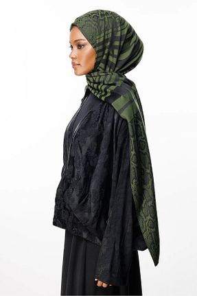 شال خاکی زنانه کشمیر Mooncorn - کد 900393143