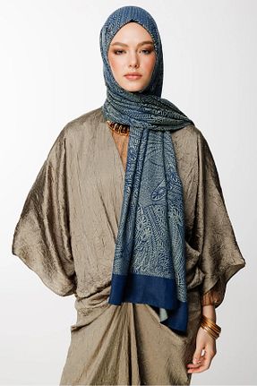 شال سبز زنانه کشمیر Mooncorn - کد 900392599