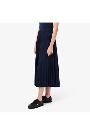 دامن سرمه ای زنانه ساده Lacoste - کد 900383283