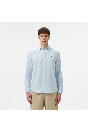 پیراهن آبی مردانه رگولار Lacoste - کد 826087223