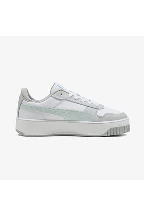 کفش اسنیکر بنفش زنانه بند دار Puma - کد 886839722