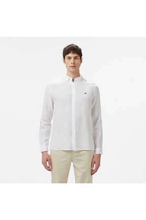 پیراهن سفید مردانه رگولار Lacoste - کد 682775849