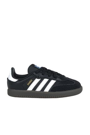 کفش اسنیکر مشکی بچه گانه چرم مصنوعی adidas - کد 796916937