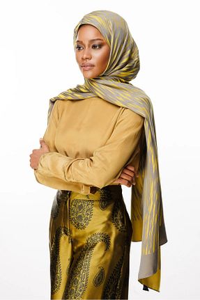 شال طوسی زنانه کشمیر Mooncorn - کد 900391489