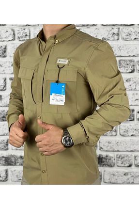 پیراهن بژ مردانه اسلیم Genel Markalar - کد 900366690