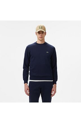 سوئیشرت سرمه ای مردانه ساده Lacoste - کد 820272307