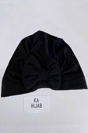 کلاه شنای حجاب مشکی زنانه Ka Hijab - کد 262111803
