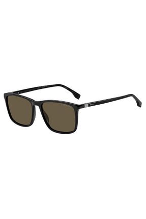 عینک آفتابی مشکی مردانه پلاریزه Hugo Boss - کد 819277583