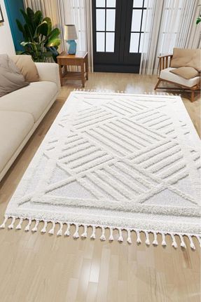 فرش بژ آنتی باکتریال Livset - کد 860902962