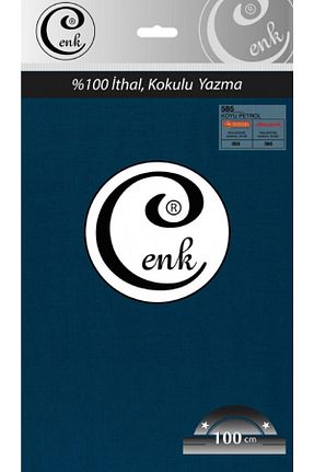 روسری آبی پلی استر Cenk - کد 197254399