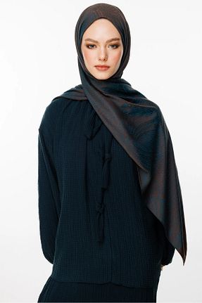 شال آبی زنانه کشمیر Mooncorn - کد 900392617