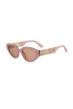عینک آفتابی صورتی زنانه UV400 Moschino - کد 824679712