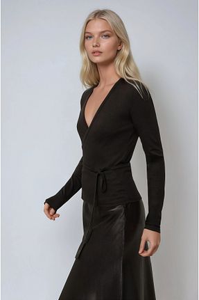 بلوز مشکی زنانه ساده Hiccup - کد 896240537