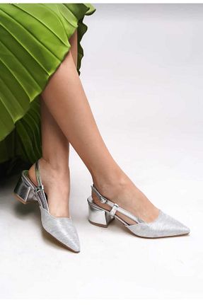 کفش مجلسی طوسی زنانه نبوک kabadayı moda - کد 900382076
