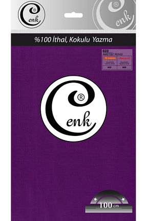 روسری بنفش پلی استر Cenk - کد 34690909