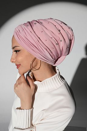 کلاه شنای حجاب صورتی زنانه Ambargo - کد 899842766