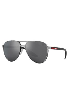 عینک آفتابی مشکی مردانه UV400 Prada - کد 873022635