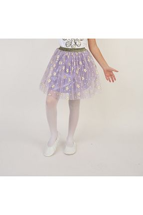 دامن بنفش بچه گانه پلی استر Dıgıl Kids - کد 904072426