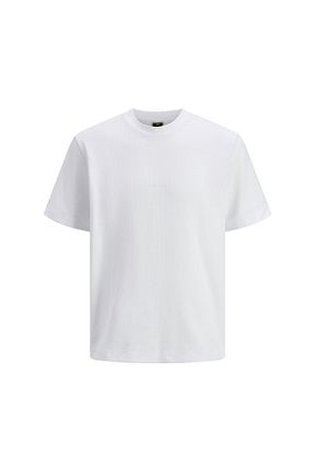 تیشرت سفید مردانه رگولار Jack & Jones - کد 892190777